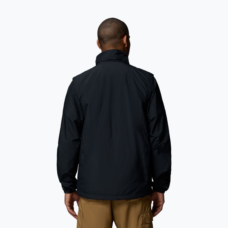 Kurtka przeciwwiatrowa męska Columbia Trailborne Outerchange black 3