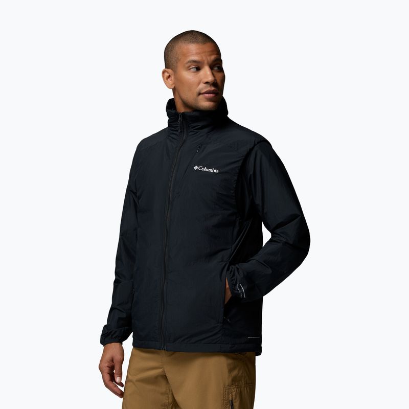 Kurtka przeciwwiatrowa męska Columbia Trailborne Outerchange black 4