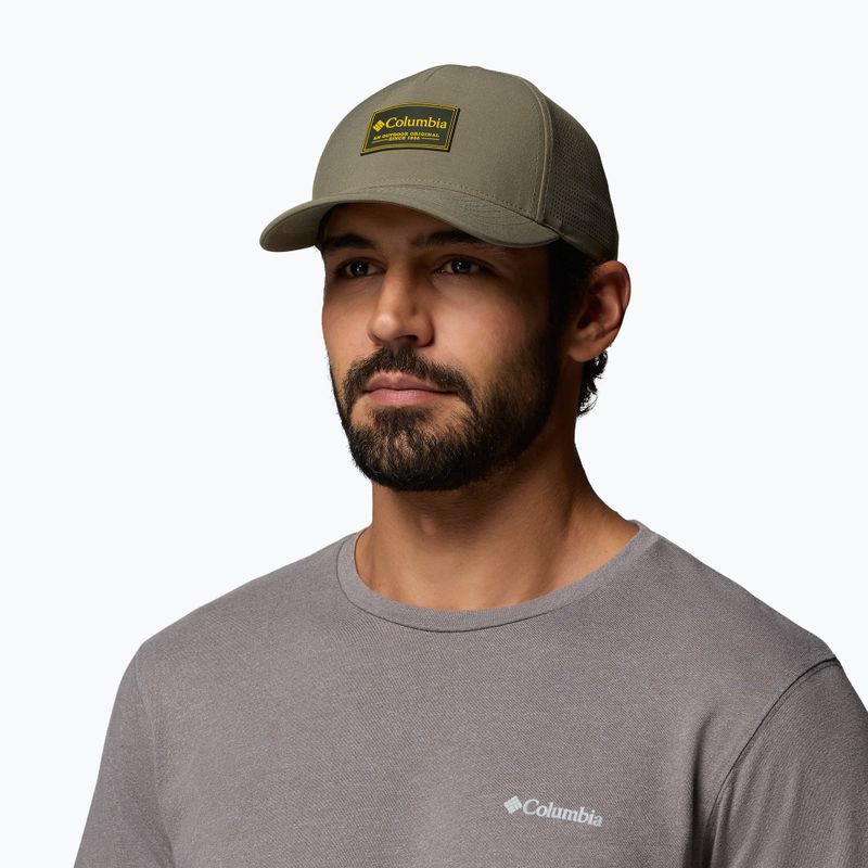 Czapka z daszkiem Columbia Mountaincap II 3D Stretch Snapback stone green/outdoor original 4