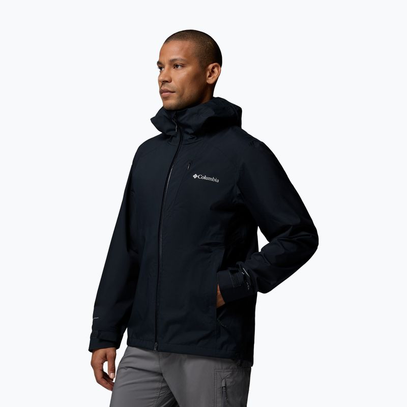 Kurtka softshell męska Columbia Trailborne 2.5L black 4