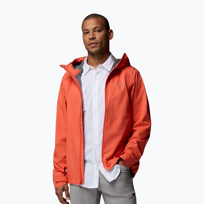 Kurtka softshell męska Columbia Trailborne 2.5L zing 5