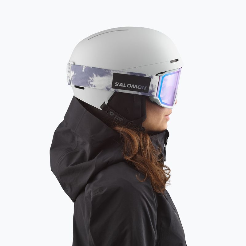 Kask narciarski Salomon Brigade Index ice flow 8