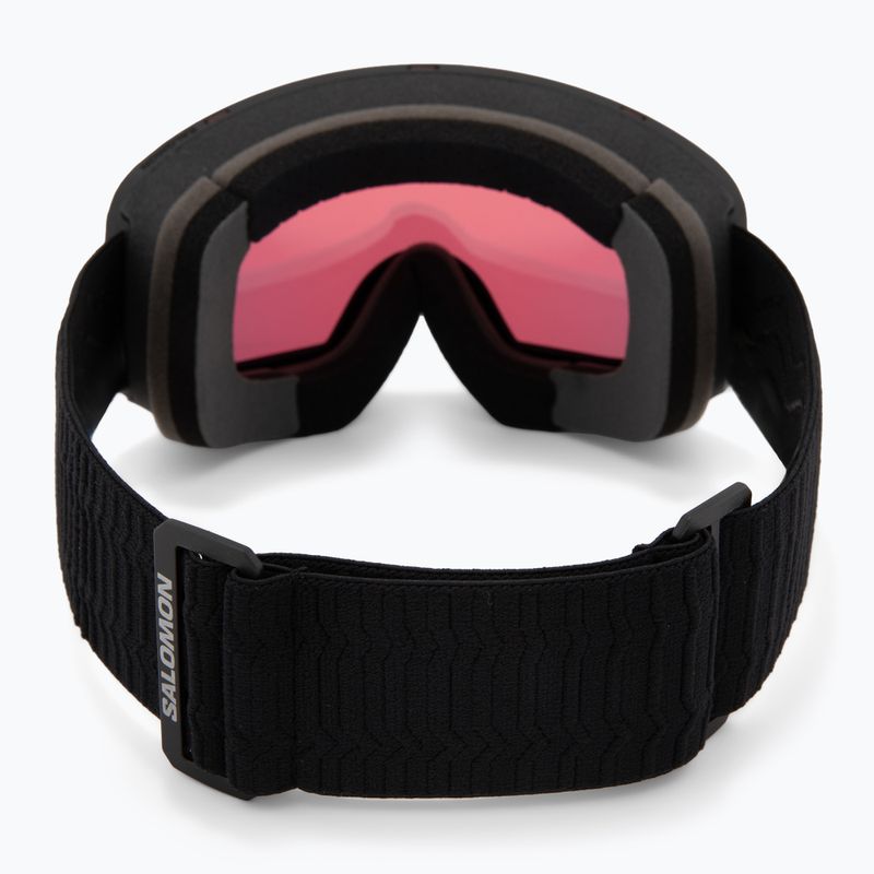 Gogle narciarskie Salomon Sentry Pro Sigma black/sigma poppy red 3