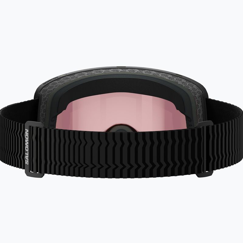 Gogle narciarskie Salomon Sentry Pro OTG Sigma Photo S1-S3 black/sigma photo poppy red 3