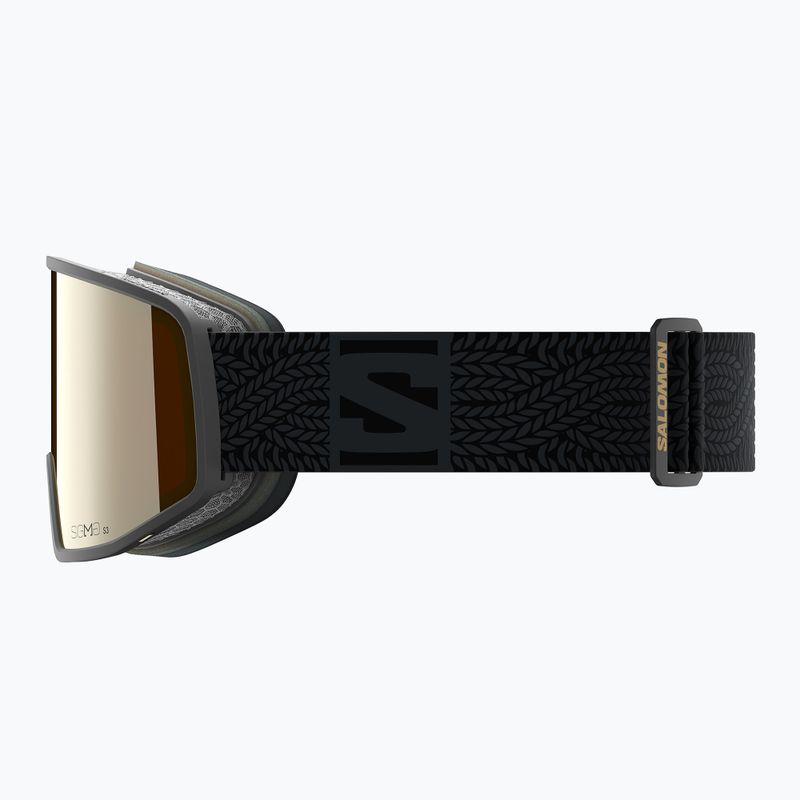 Gogle narciarskie Salomon Sentry Pro OTG Sigma S3 black/sigma black gold 4
