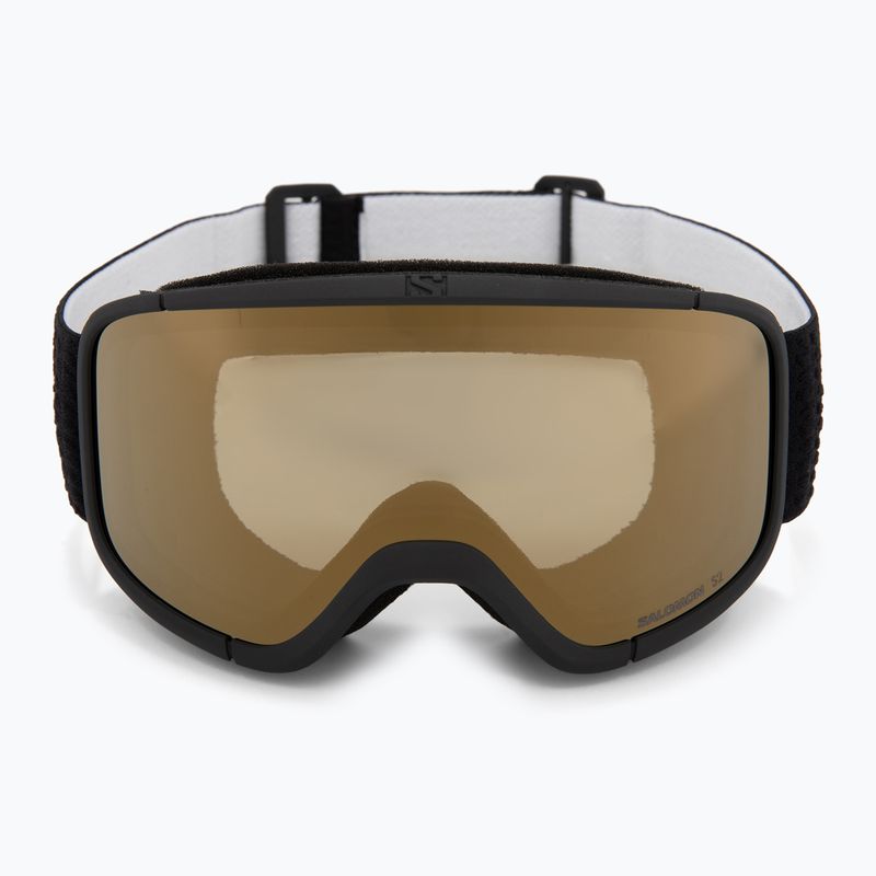 Gogle narciarskie Salomon Aksium 2.0 S Acces black/flash gold 2