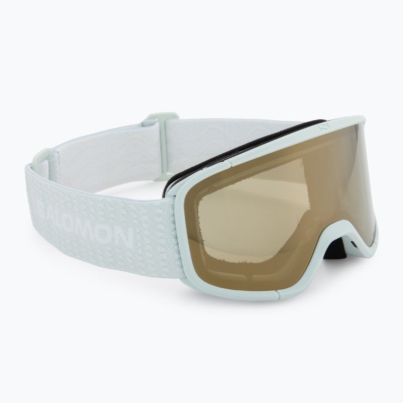 Gogle narciarskie Salomon Aksium 2.0 S Acces ice flow/flash gold