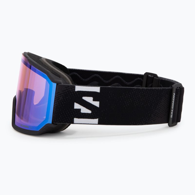 Gogle narciarskie Salomon S/View 3 black/ml light blue 4