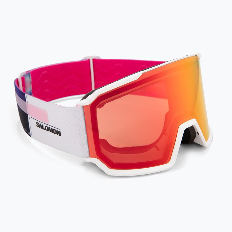 Gogle narciarskie Salomon S/View 3 white/ml mid red