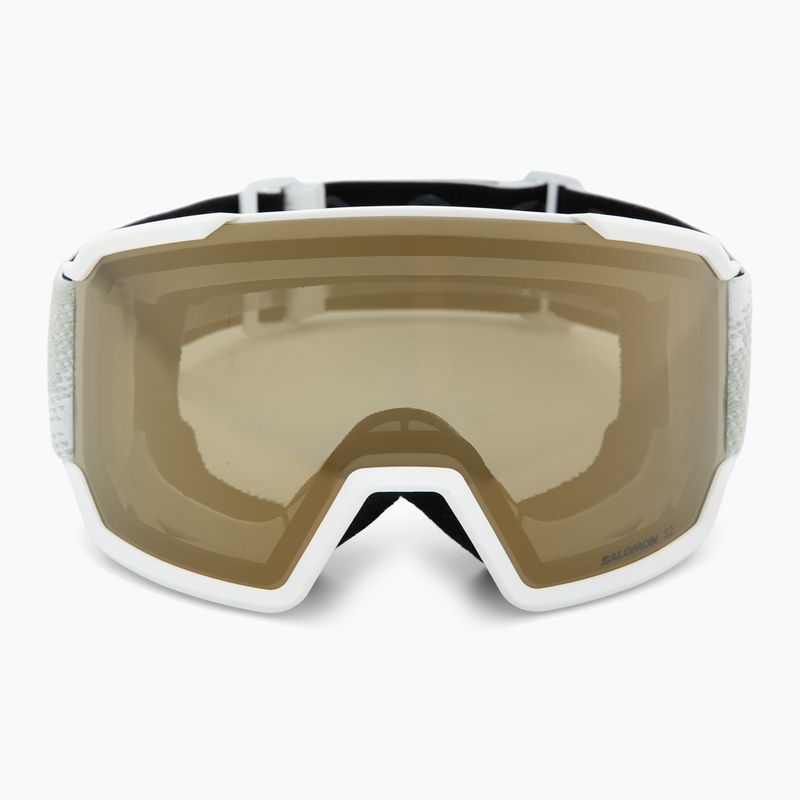 Gogle narciarskie Salomon S/View 3 Access white/flash gold 2