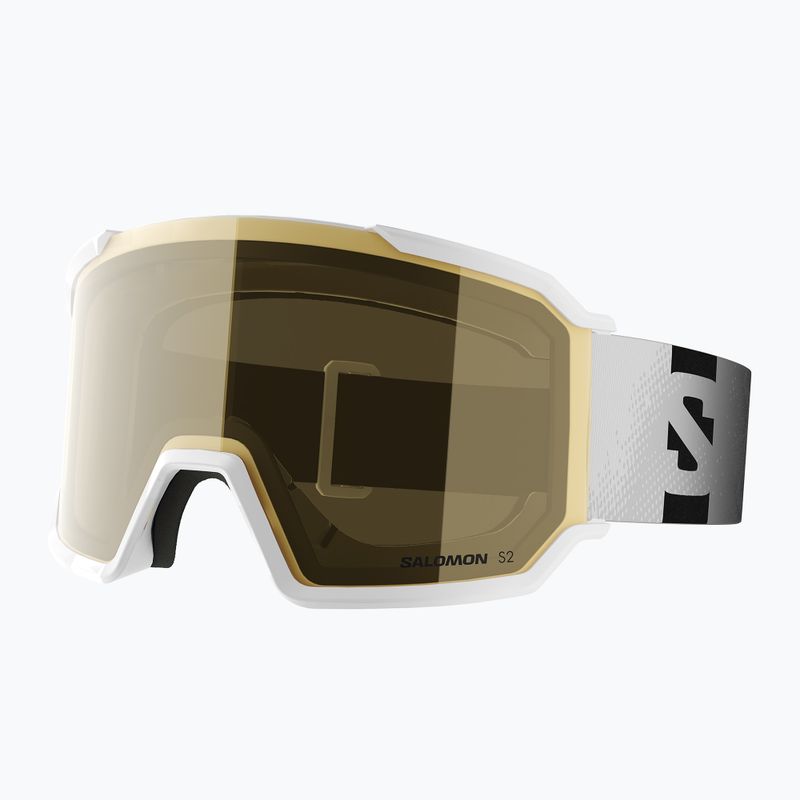 Gogle narciarskie Salomon S/View 3 Access white/flash gold 5