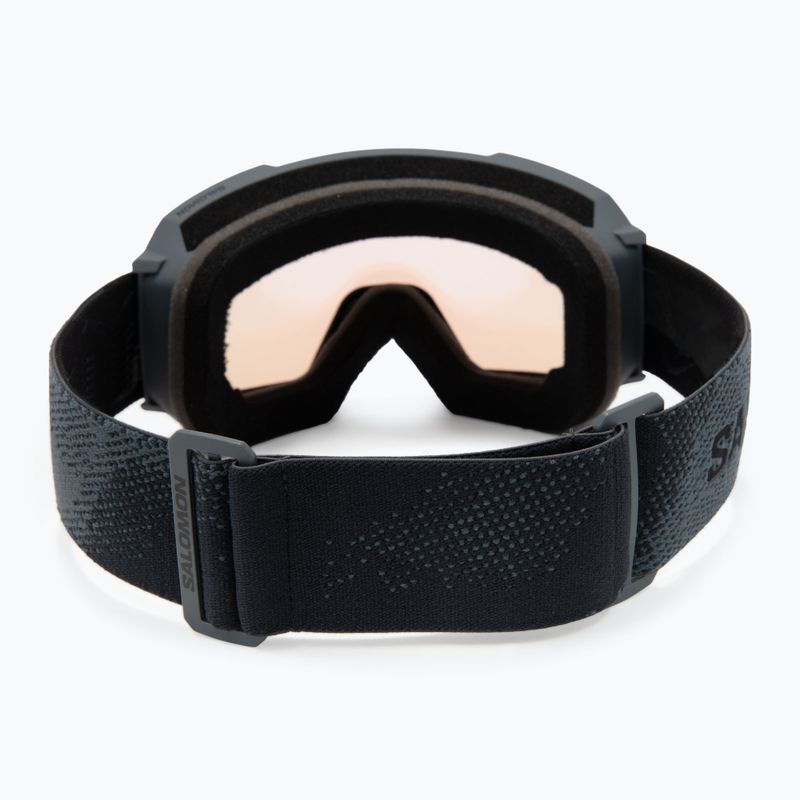 Gogle narciarskie Salomon S/View 3 Photo ebony/ml blue 3