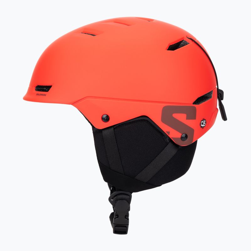 Kask narciarski dziecięcy Salomon Husk Jr cherry tomato 3