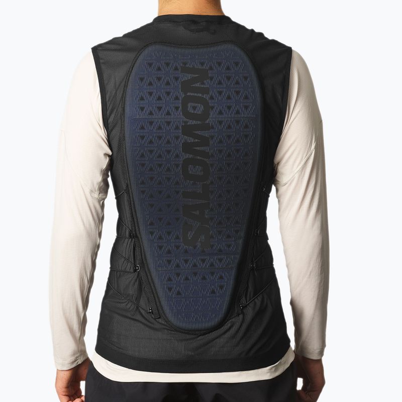 Kamizelka narciarska męska Salomon Flexcell Pro black 2