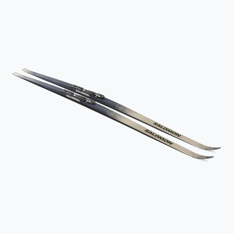 Narty biegowe Salomon Escape 51 Grip PM+ wiązania Prolink Access Clasic silver/sargasso sea/coppen blue 2
