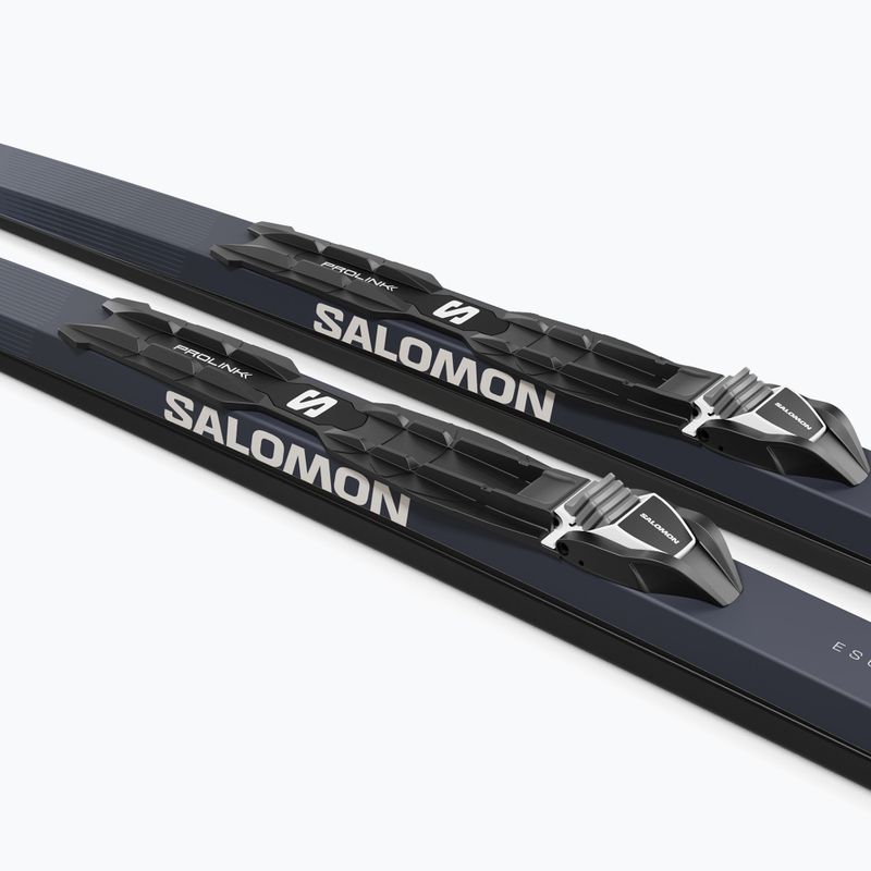 Narty biegowe Salomon Escape 51 Grip PM+ wiązania Prolink Access Clasic silver/sargasso sea/coppen blue 6