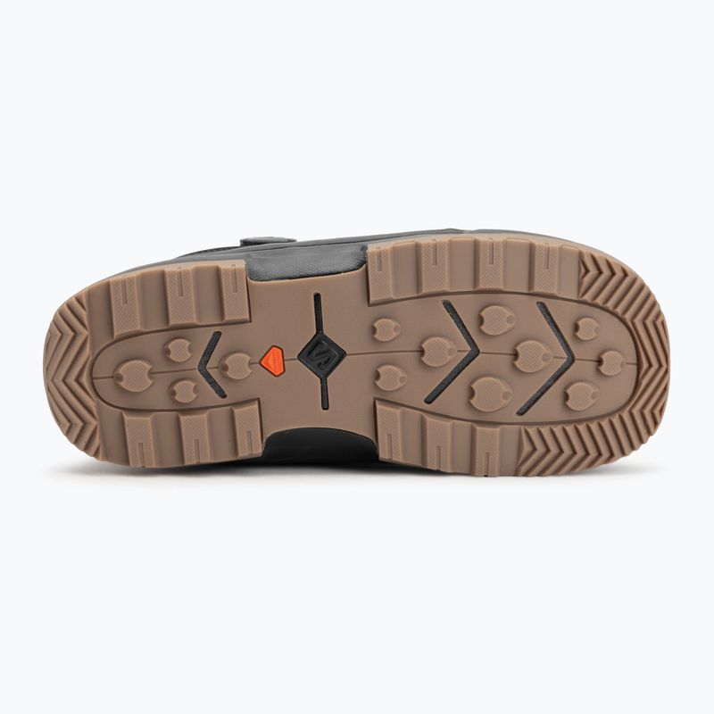 Buty snowboardowe męskie Salomon Echo Dual Boa black/black/deep lichen green 3