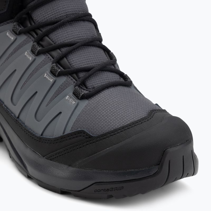 Buty turystyczne męskie Salomon X-Adventure Coldrush WP asphalt/black/alloy 7