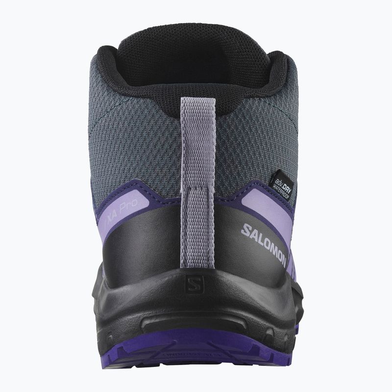Buty turystyczne dziecięce Salomon XA Pro V8 MID WP turbulence/black/liberty 10