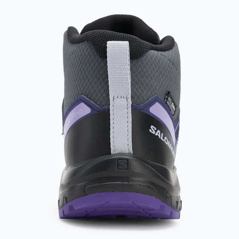 Buty turystyczne dziecięce Salomon XA Pro V8 MID WP turbulence/black/liberty 6
