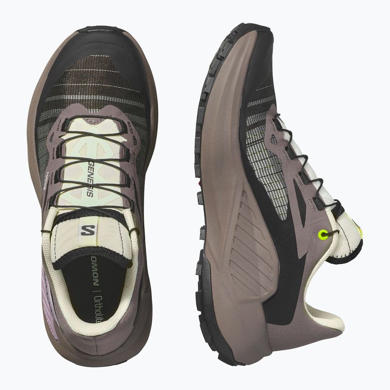 Buty do biegania damskie Salomon Genesis Iron/vanilla ice/cyclamen 8
