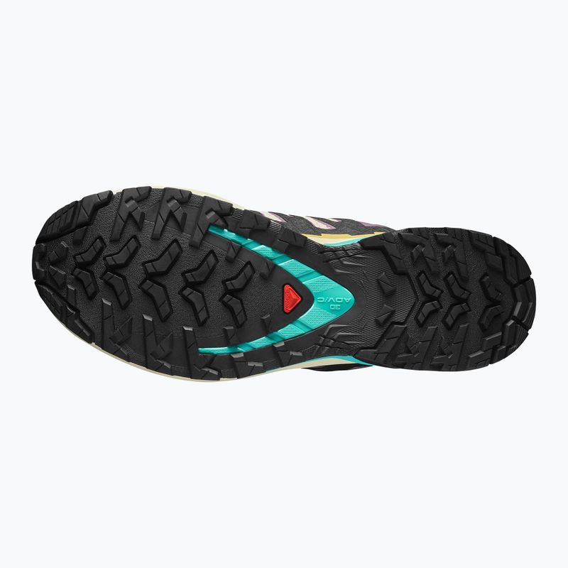 Buty do biegania damskie Salomon XA PRO 3D V9 GTX transparent yellow/black/waterfall 11