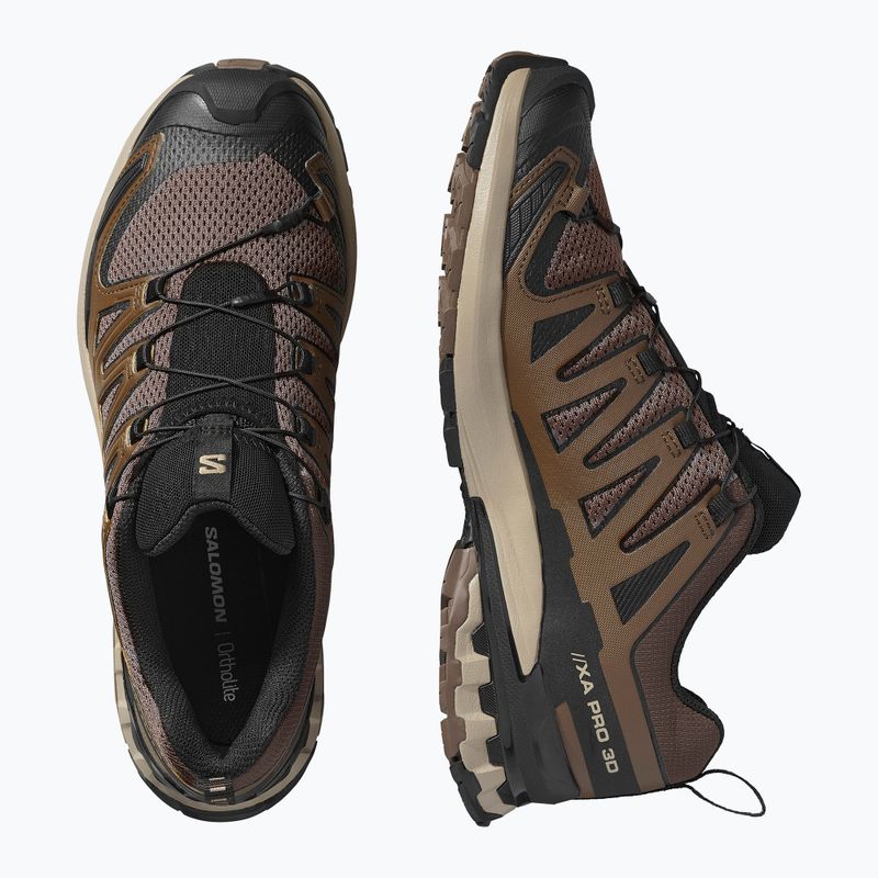 Buty do bieganie męskie Salomon XA Pro 3D V9 falcon/desert tan/black 8