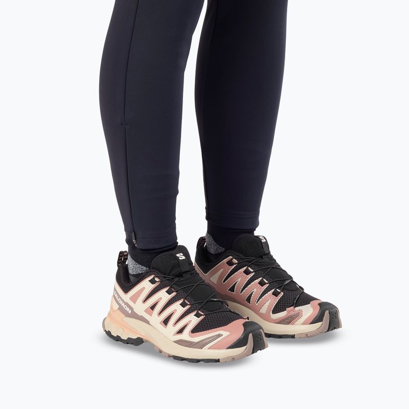 Buty do biegania damskie Salomon XA Pro 3D V9 black/burlwood/mahogany rose 8