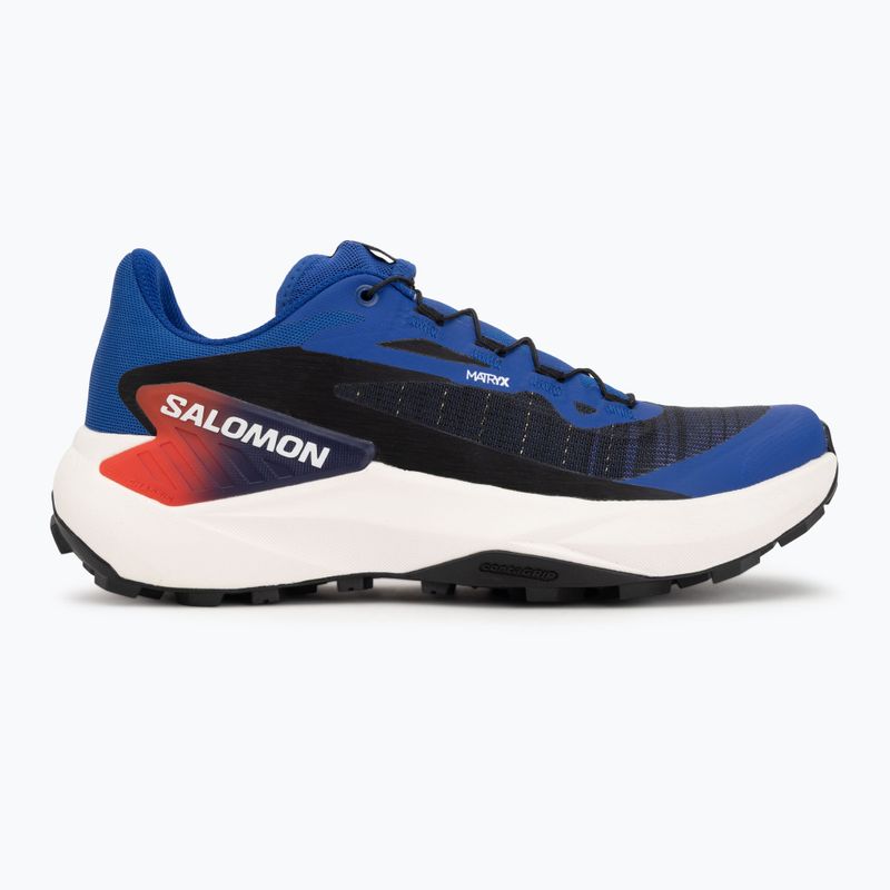 Buty do biegania Salomon Genesis Equipe surf the web/fiery red/white 2