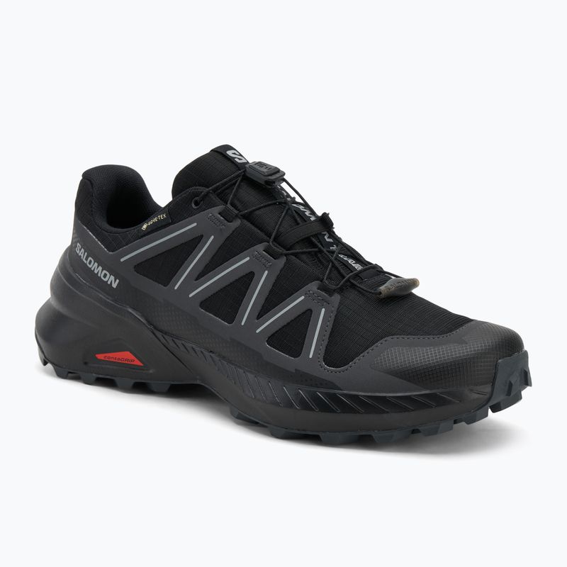 Buty do biegania męskie Salomon Speedcross Peak GTX black/black/asphalt