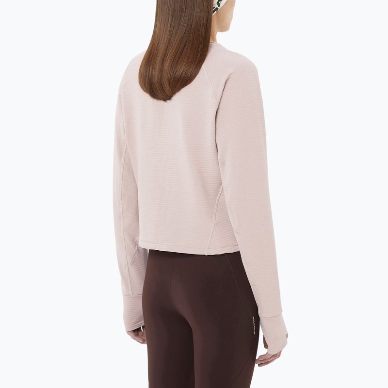 Bluza trekkingowa damska Salomon Essential Lightwarm CN etherea 2