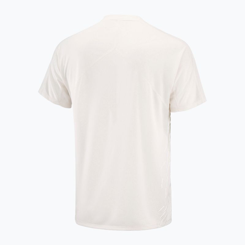 Koszulka do biegania męska Salomon Sense Aero GFX whisper white 4
