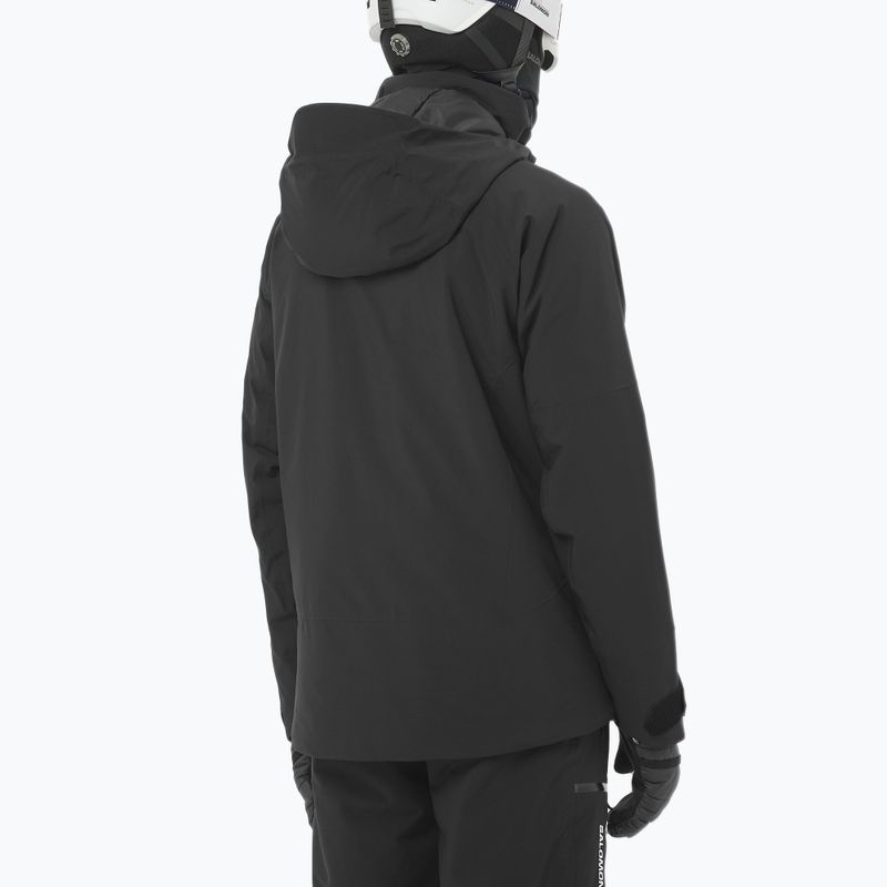 Kurtka narciarska męska Salomon Brilliant 2.0 deep black 2