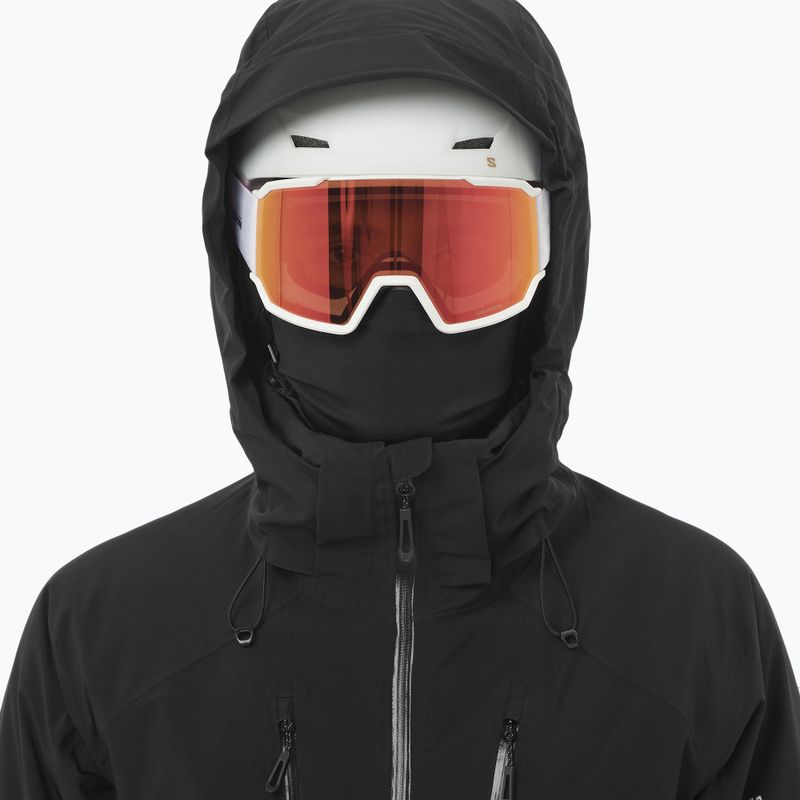 Kurtka narciarska męska Salomon Brilliant 2.0 deep black 3
