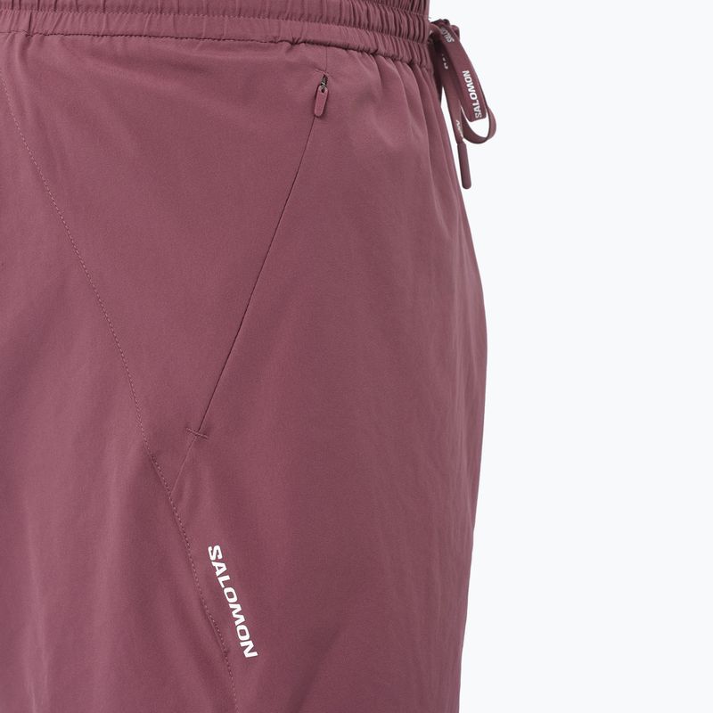 Spodenki do biegania męskie Salomon Shakeout C 2IN1 7" nocturne 4