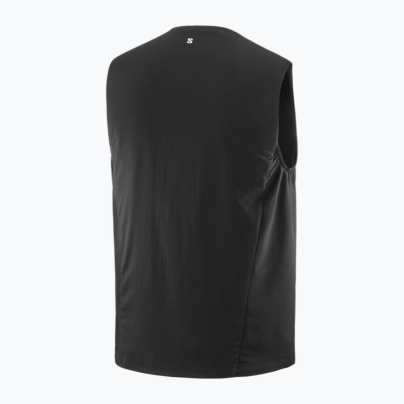 Kamizelka do biegania Salomon Mountain Flex Hybrid deep black 5