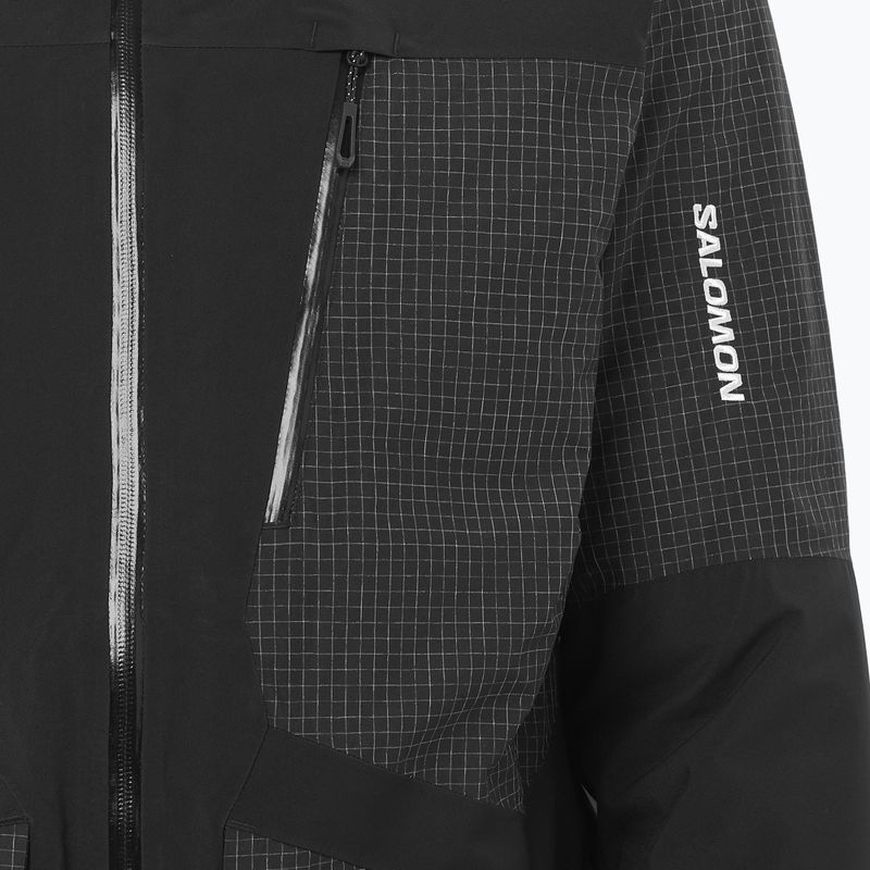 Kurtka narciarska męska Salomon Spark deep black 4