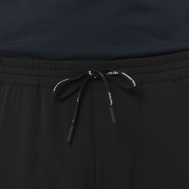 Spodnie do biegania męskie Salomon Shakeout Hexaflow deep black 3