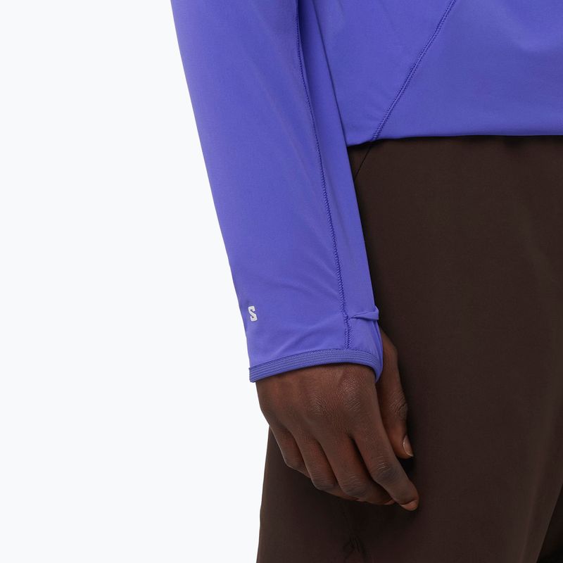 Bluza męska Salomon Sense Aero Half Zip Hoodie libery 4