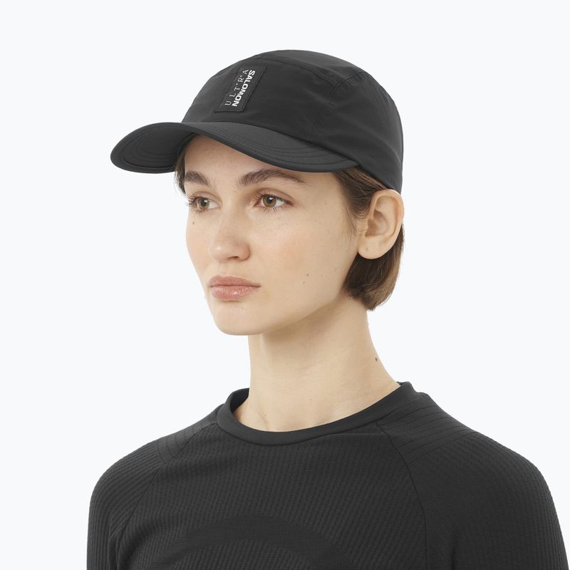 Czapka z daszkiem Salomon S/LAB Ultra Waterproof deep black 2