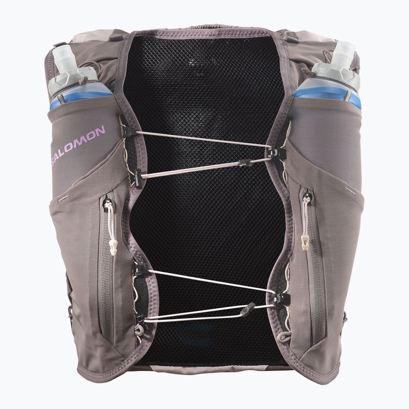 Kamizelka do biegania damska Salomon ADV SKIN 12 Gradient Set iron/shadow gray