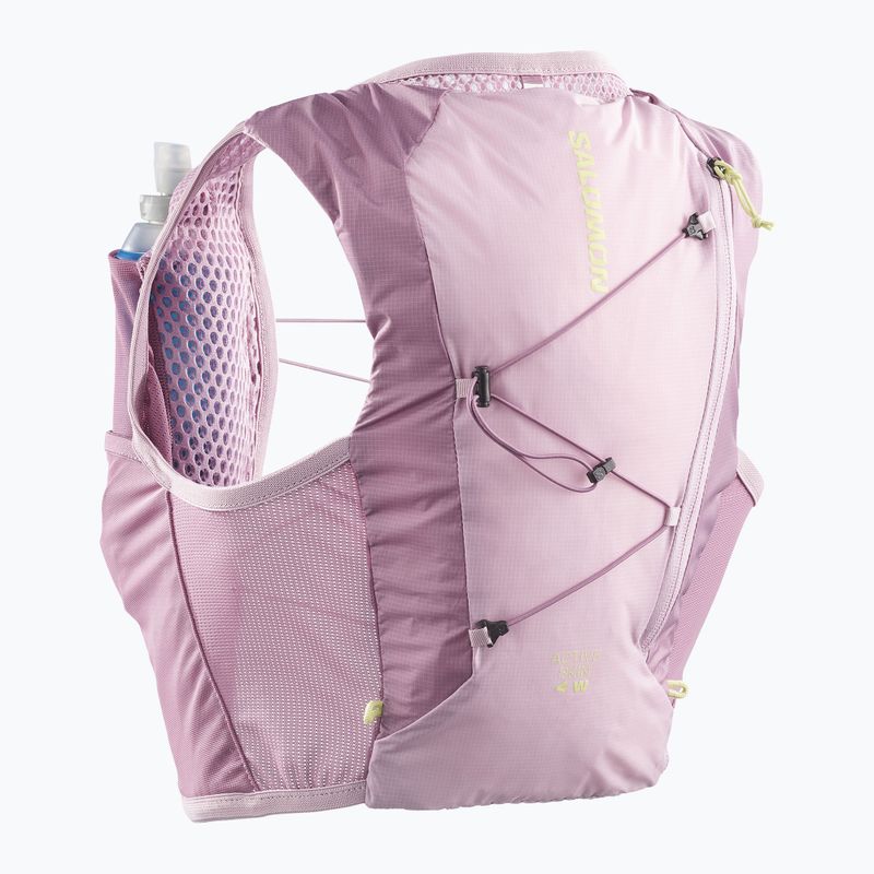 Kamizelka do biegania damska Salomon Active Skin 4 Set dusky orchid/daw 2