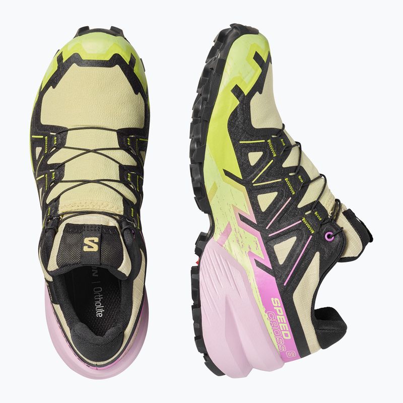 Buty do biegania damskie Salomon Speedcross 6 GTX bog/dawn pink 11