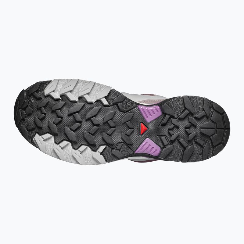 Buty trekkingowe damskie Salomon X Ultra 360 Edge GTX huckleberry/paloma 5