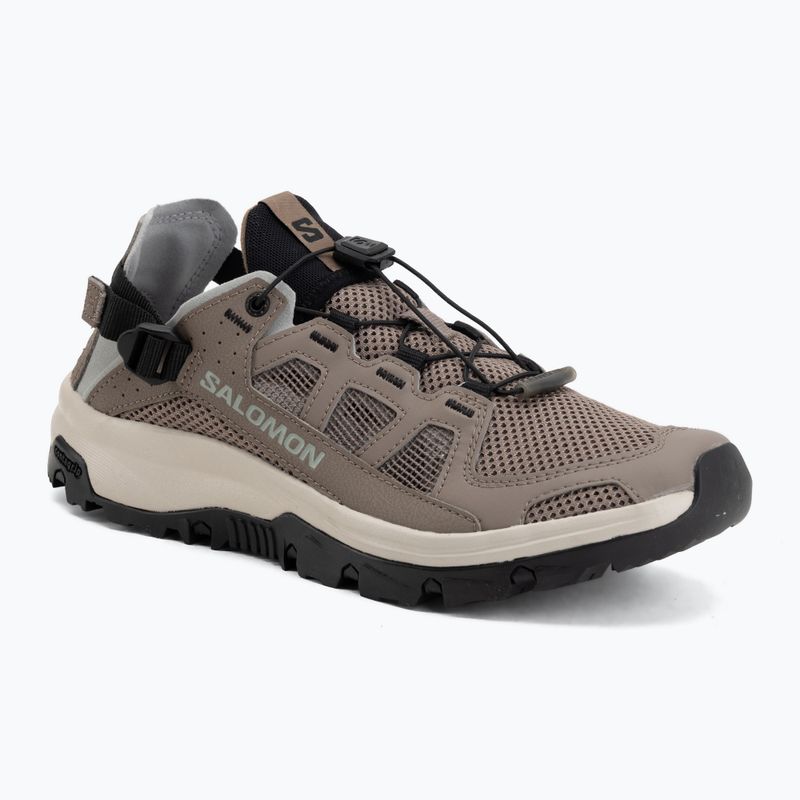 Buty turystyczne męskie Salomon Techamphibian 5 walnut/wrought iron/black