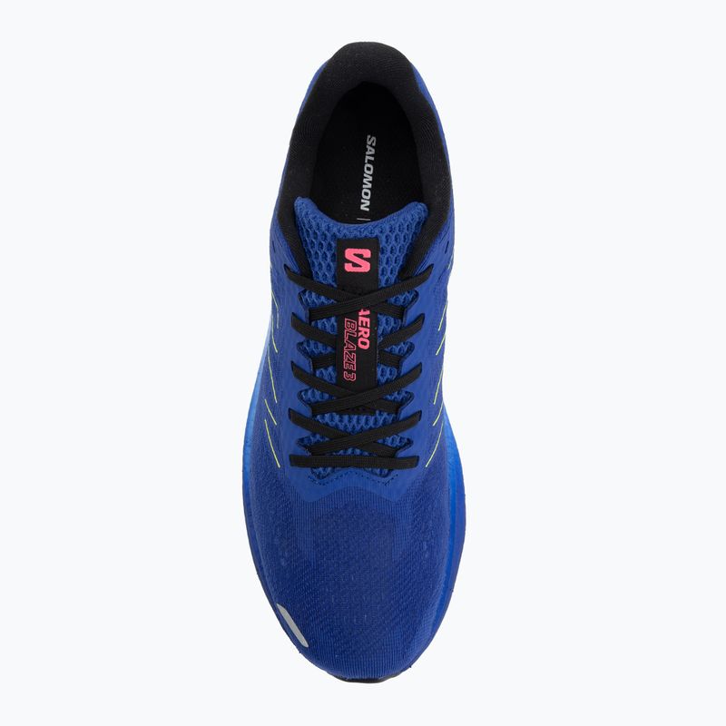 Buty do biegania męskie Salomon Aero Blaze 3 bluing/white/acid lime 5