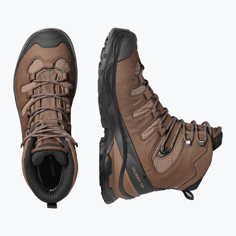 Buty trekkingowe męskie Salomon Quest 5 GTX dark earth/black 13