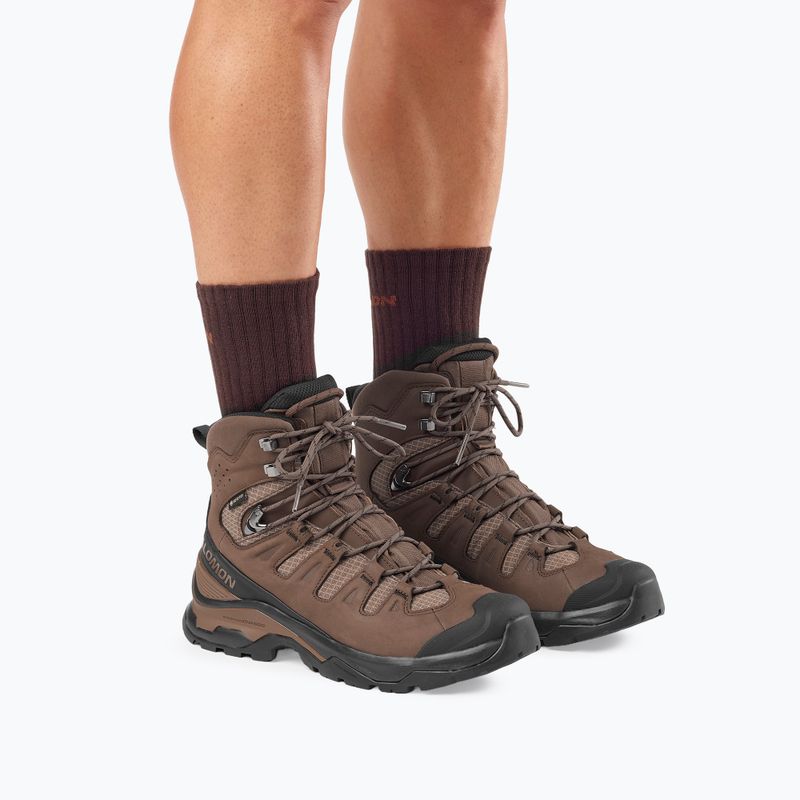 Buty trekkingowe męskie Salomon Quest 5 GTX dark earth/black 14