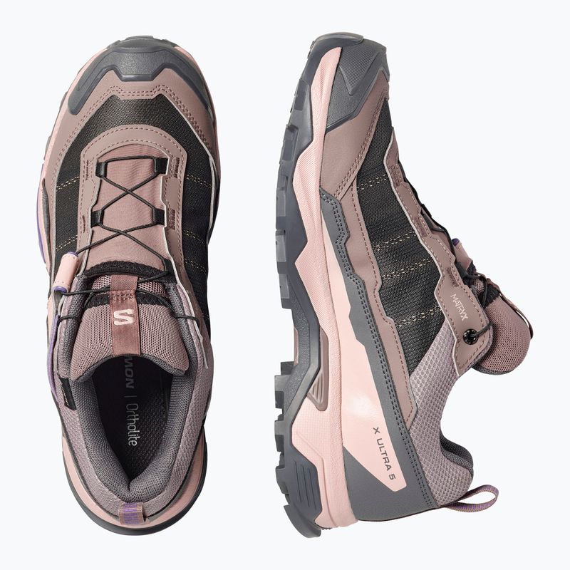 Buty trekkingowe damskie Salomon X ULTRA 5 GTX iron/shadow/deep black 12