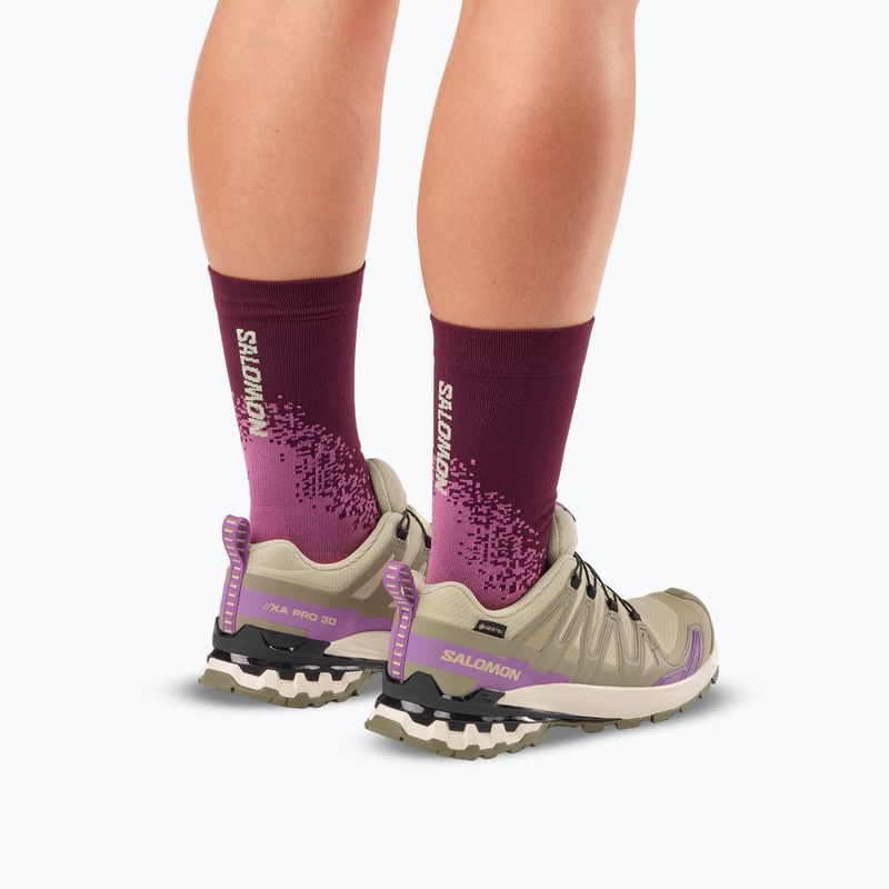 Buty do biegania damskie Salomon XA Pro 3D V9 GTX bog/aloe 13